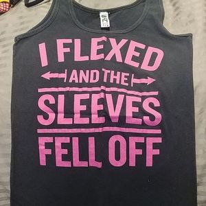 UFC gym I flexed tank top